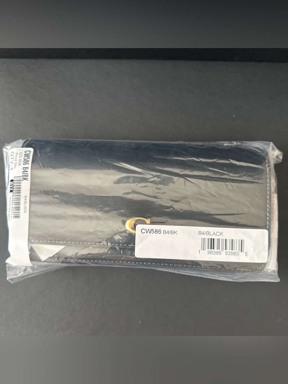 NWT Coach Evie Long Wallet With Chain - Picture 9 of 9